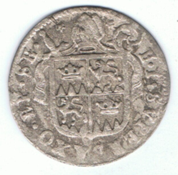 23-1496 Zwitserland, Sitten 1 batz 1710, Ophalen of Verzenden, Overige landen, Losse munt, Zilver