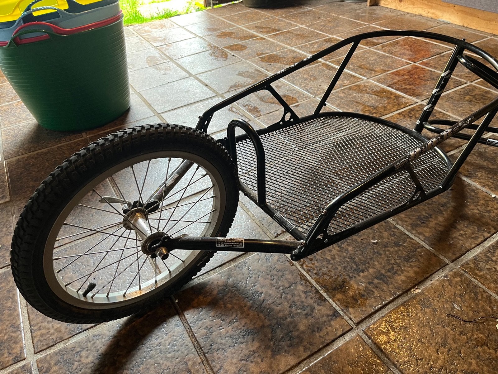 Bob Yak Fietskar in zeer goede staat, Ophalen of Verzenden, Zo goed als nieuw, Bagagekar, 20 tot 40 kg