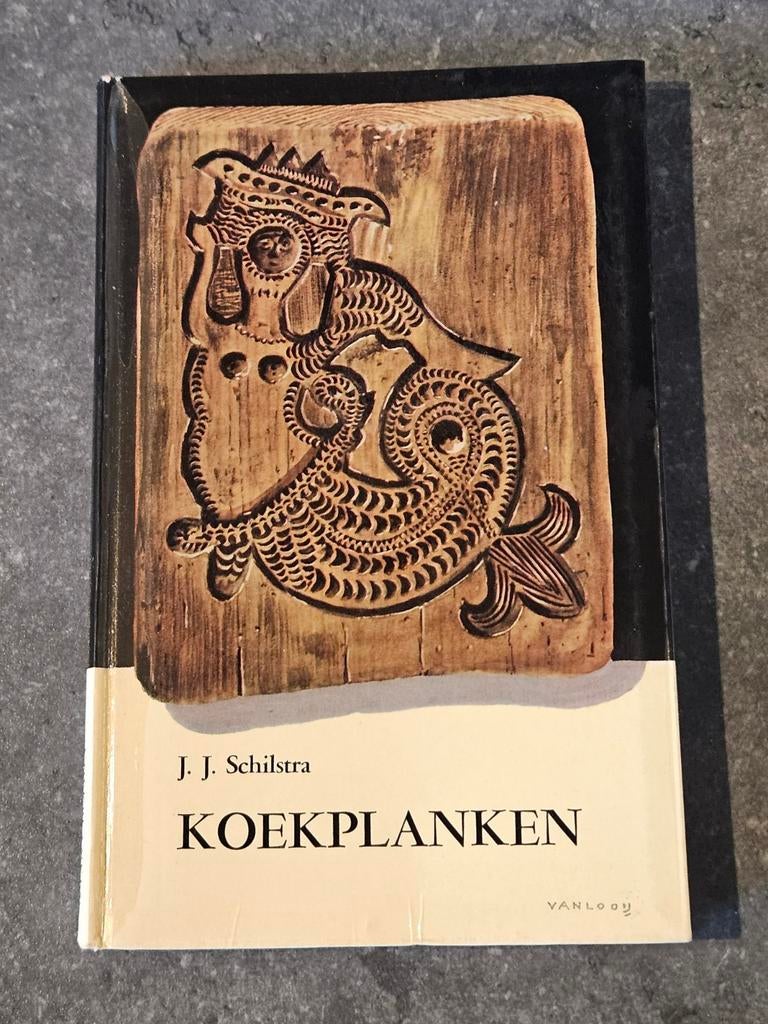 J. J. Schilstra Koekplanken - boek antieke koekplank antiek, Ophalen of Verzenden, Gelezen, J. J. Schilstra