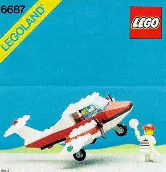 LEGO - Turbo Prop I (6687), Kinderen en Baby's, Speelgoed | Duplo en Lego, Ophalen of Verzenden, Gebruikt