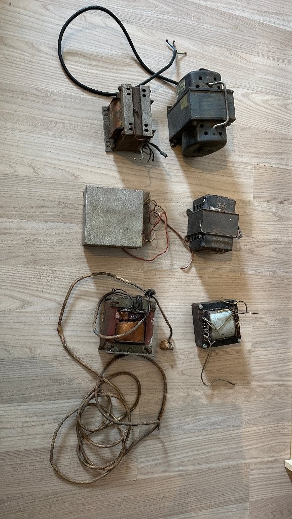 Trafo’s+ballasten voor jukeboxen, alle 6 in 1 koop, Ophalen of Verzenden, Gebruikt, 1950 tot 1960, Overige merken