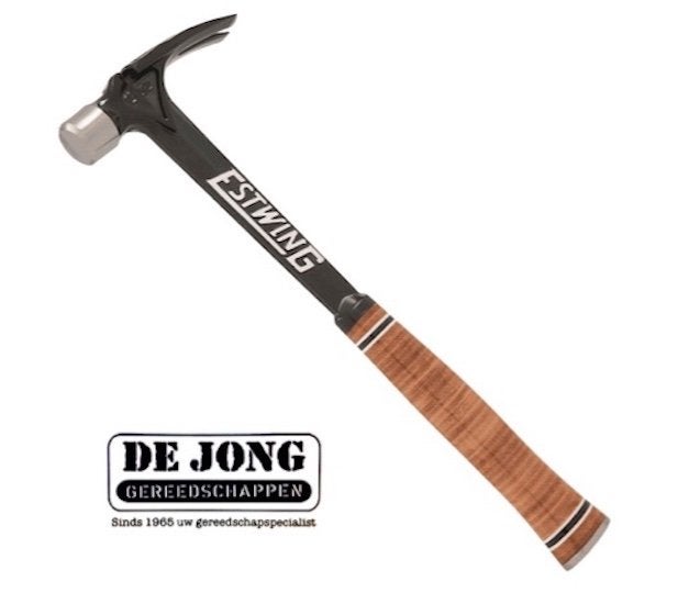 ESTWING Ultra rechte hamer E15SR Leder ruim op voorraad!, Ophalen of Verzenden, Nieuw, Hamer