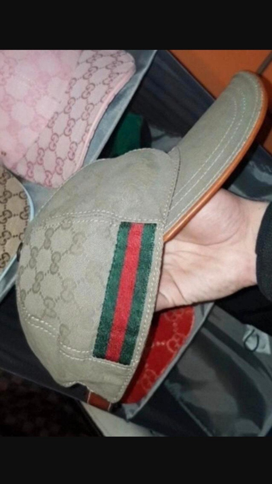 gucci pet, Kleding | Heren, Ophalen of Verzenden, Zo goed als nieuw