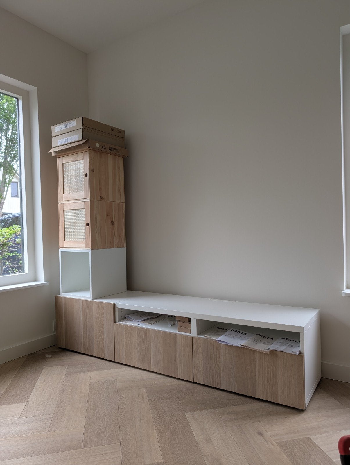 Nieuw IKEA BESTÅ / EKET TV-meubel tv kast, Ophalen, Nieuw, 25 tot 50 cm, 150 tot 200 cm