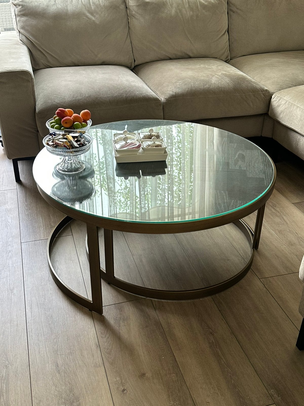 Richmond - salontafel, Ophalen, 100 tot 150 cm, 50 tot 100 cm, Zo goed als nieuw