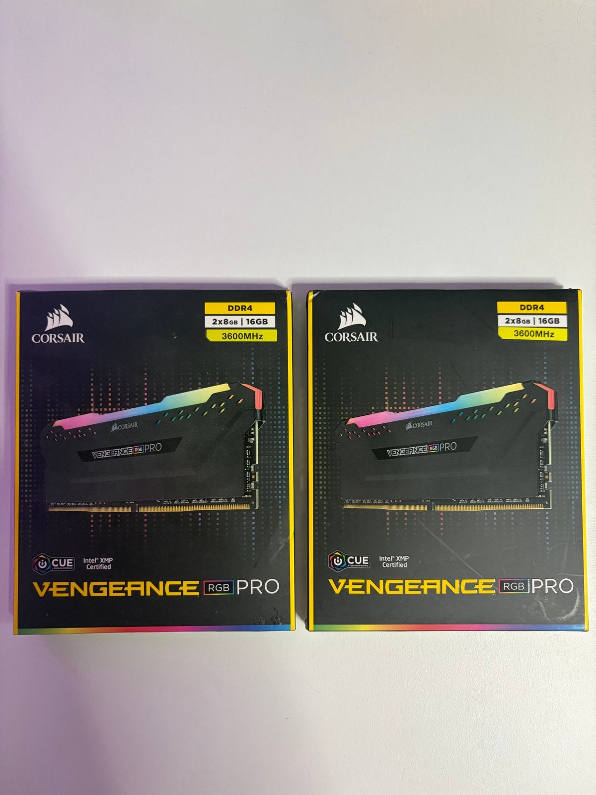 Corsair Vengeance RGB Pro 32GB (4x8GB) DDR4 3600MHz, Computers en Software, 32 GB, DDR4, Ophalen of Verzenden, Zo goed als nieuw