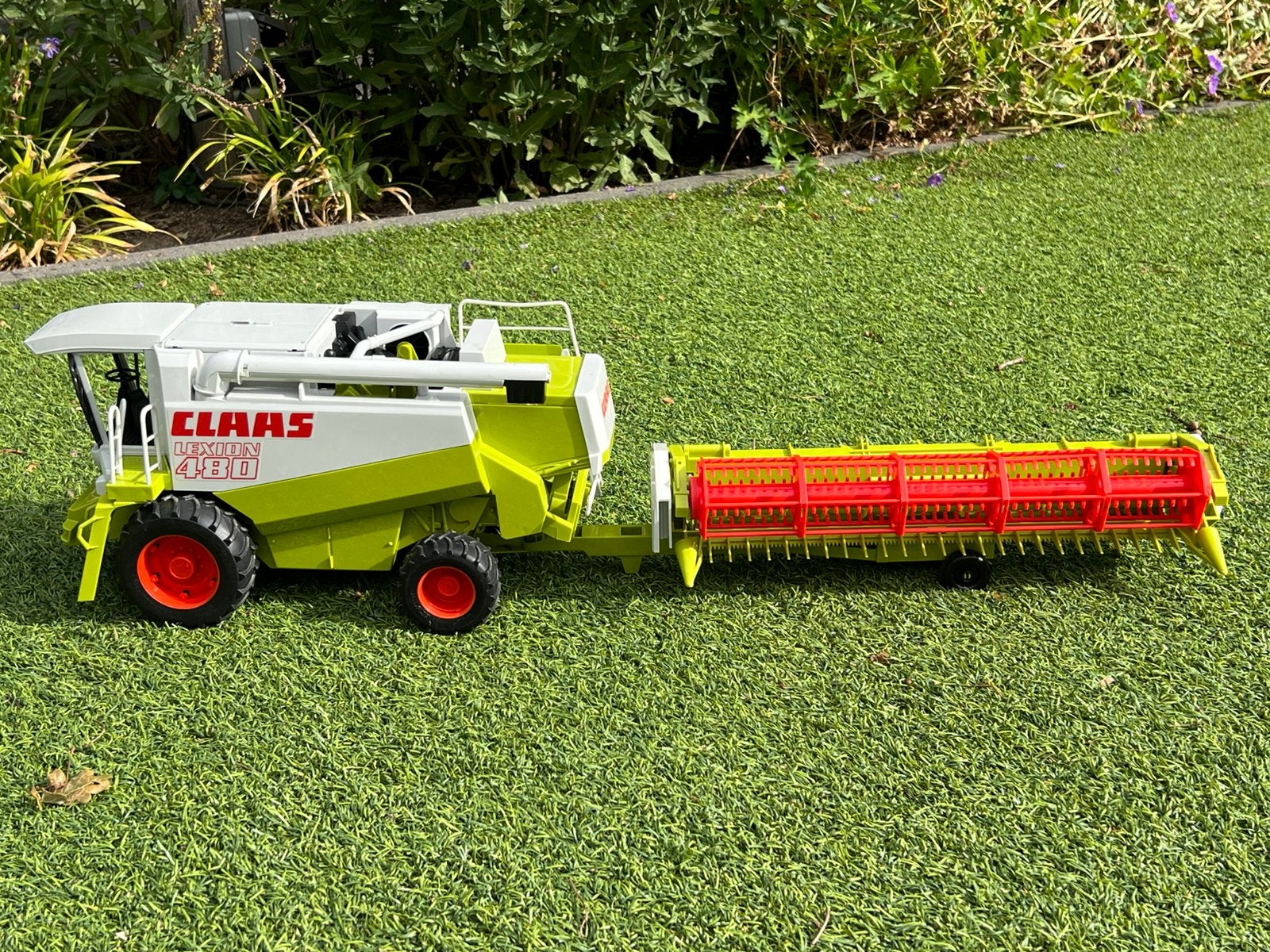 Bruder combine Claas Lecion 480, Ophalen of Verzenden, Gebruikt