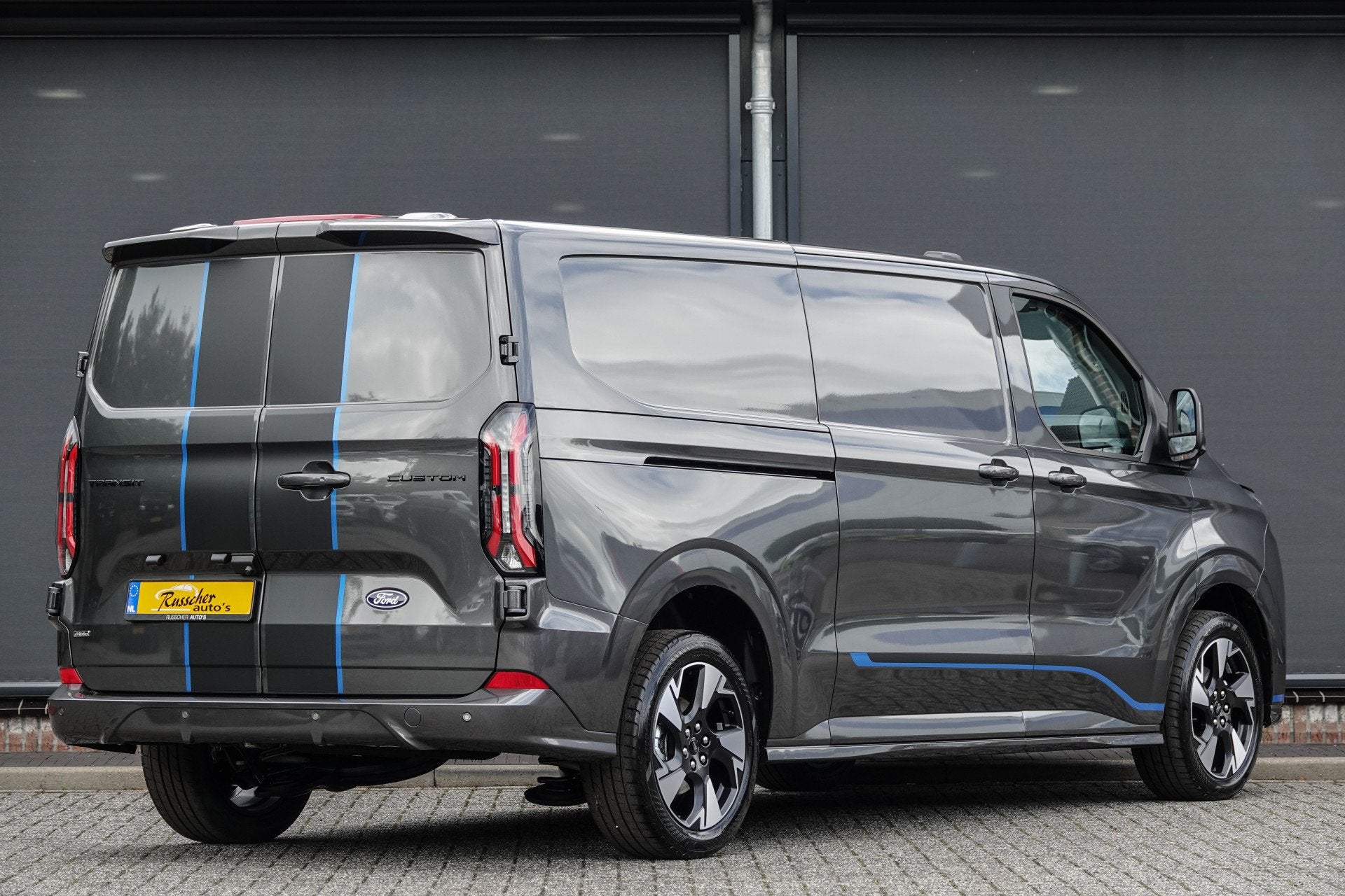 Ford Transit Custom L2H1 2.5 PHEV 233Pk | Sport | Plug In Hy, Auto's, Bestelauto's, Automatische klimaatregeling, 232 pk, Gebruikt