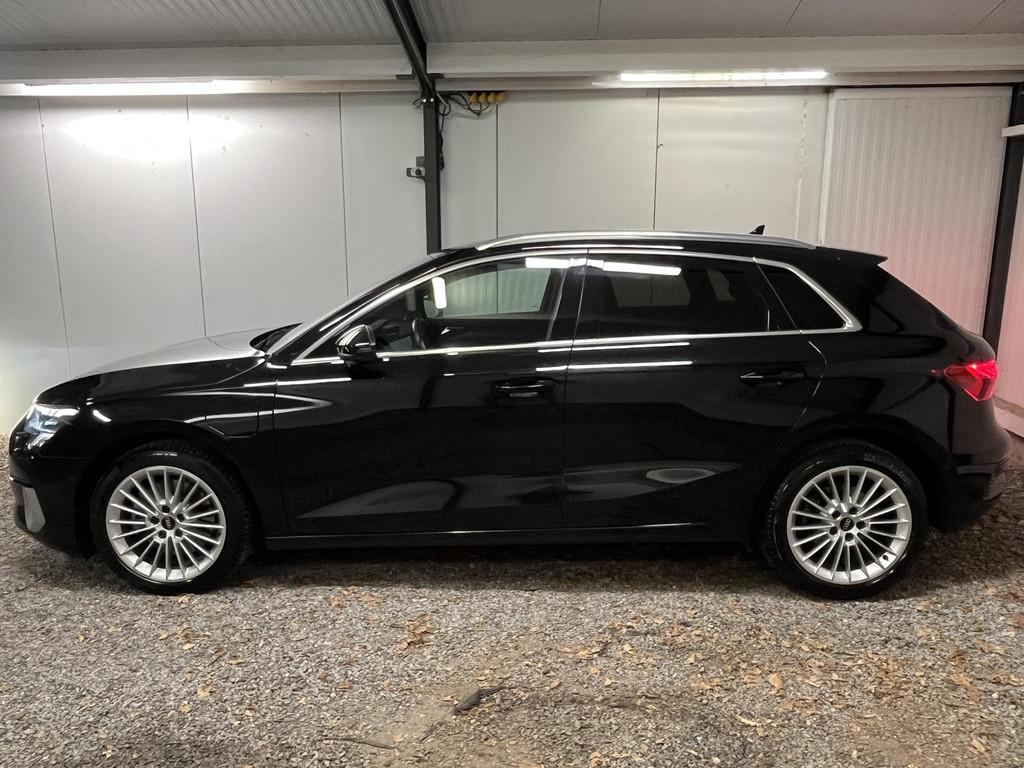 Audi A3 Sportback 40 TFSI e Business ed. 204pk 2021 VIRTUAL, Stof, Gebruikt, 4 cilinders, 1535 kg