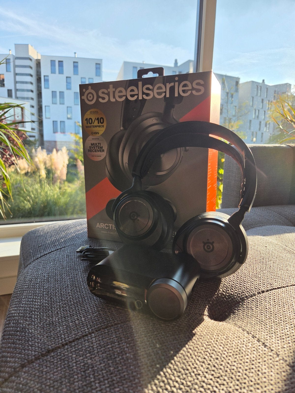 SteelSeries Arctis Nova Pro Wireless (PC/PS5) – Met garantie, Computers en Software, Ophalen, Zo goed als nieuw, Over-ear