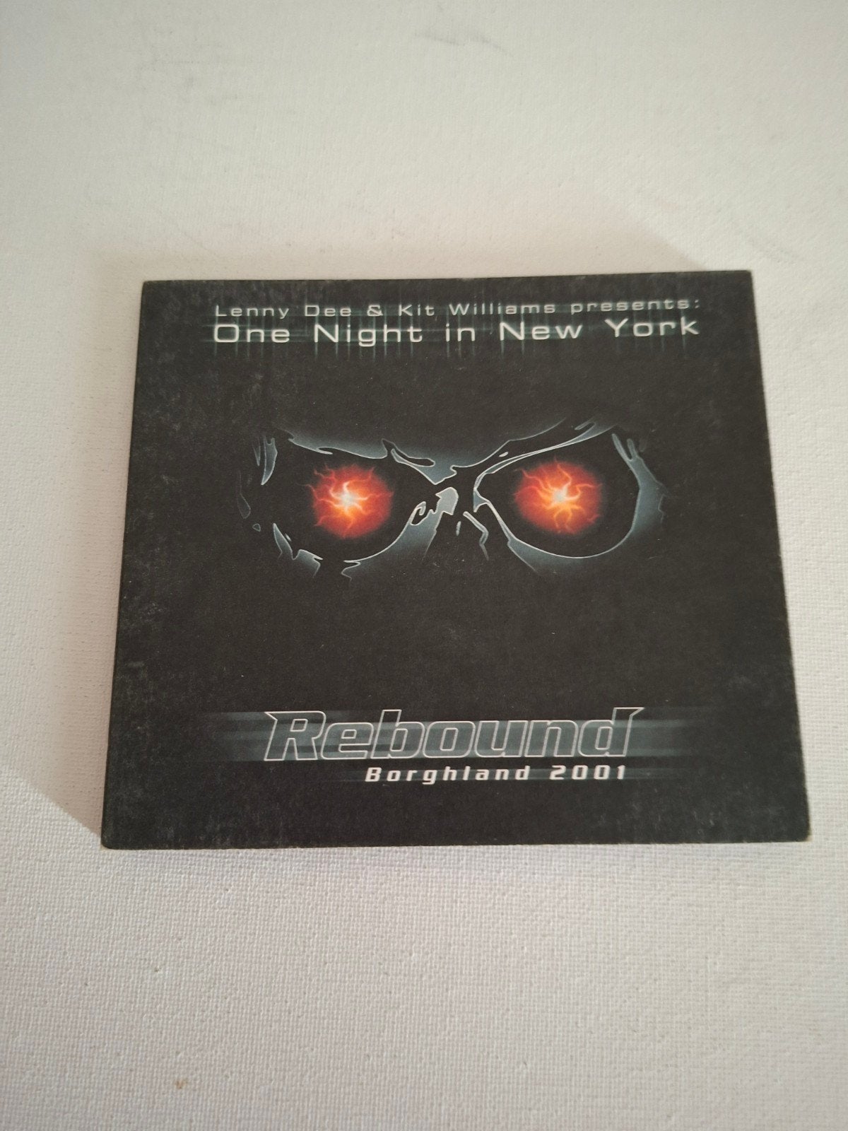 Rebound Borghland 2001 - One Night in New York CD, Gebruikt, Hardcore, Ophalen of Verzenden, Inclusief doosje