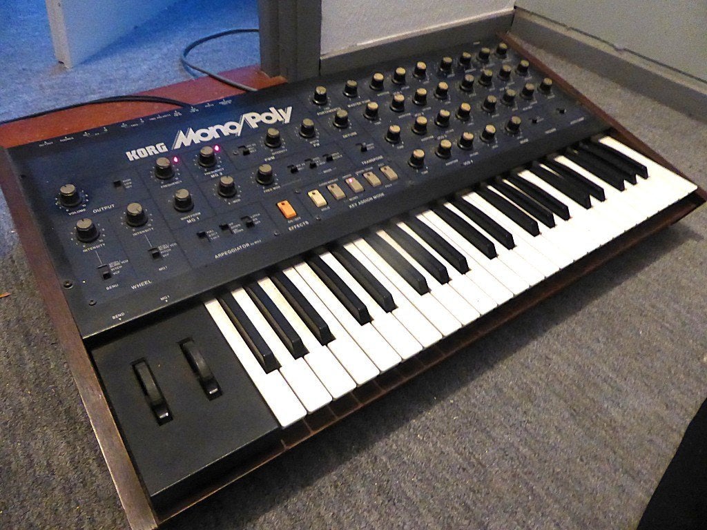 Korg MONO/POLY vintage synthesizer - in uitstekende staat, Ophalen of Verzenden, Zo goed als nieuw, Overige aantallen, Korg