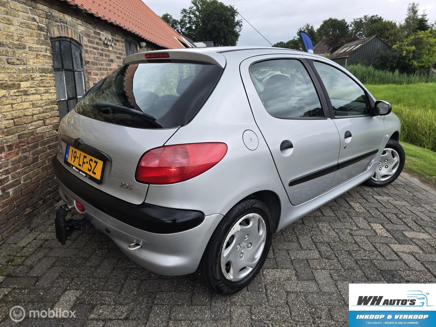 Peugeot 206 1.6-16V Gentry nette auto!, Elektrische ramen, 4 cilinders, 1039 kg, Bedrijf