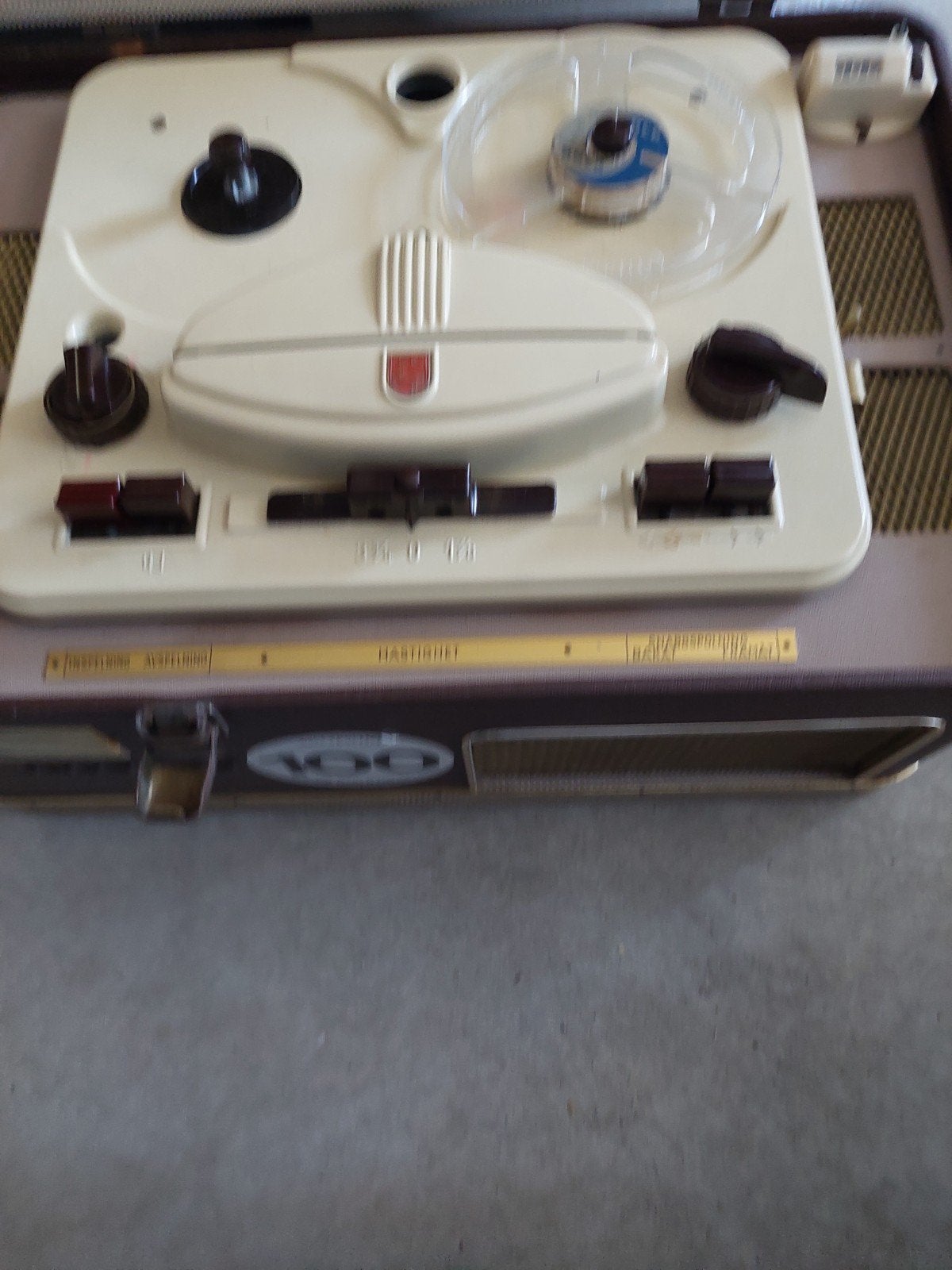 vintage oude bandrecorder. philips, Audio, Tv en Foto, Bandrecorders, Verzenden, Bandrecorder