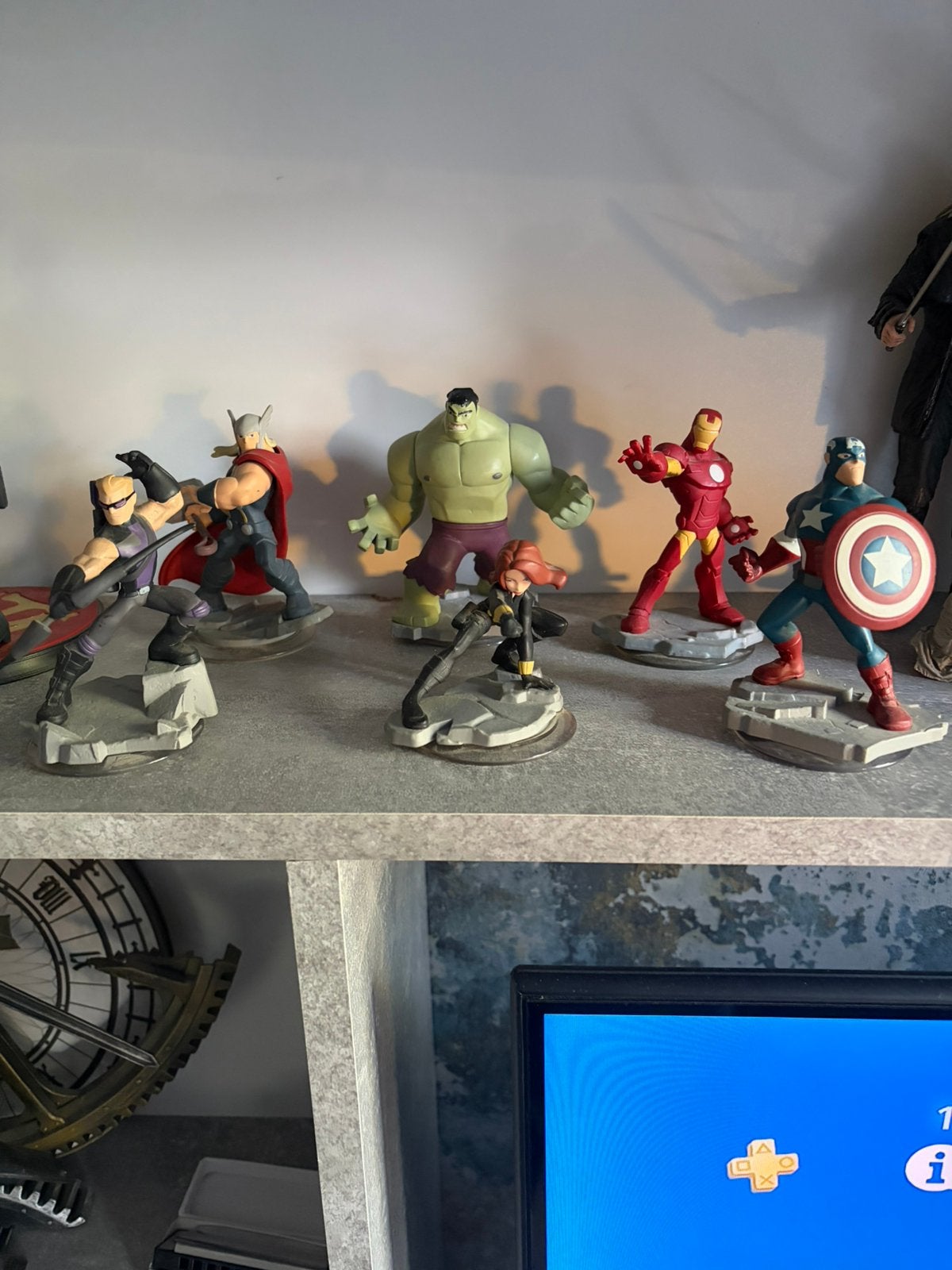 Marvel infinity poppetjes, Ophalen of Verzenden, Gebruikt
