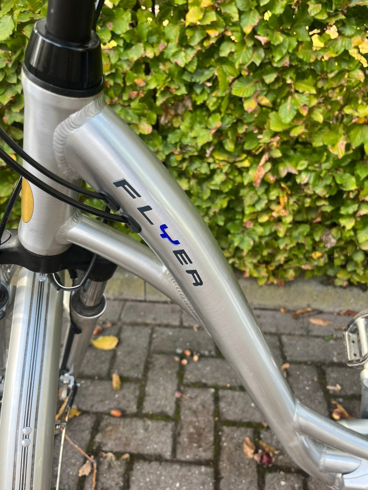 Flyer Elektrische fiets Middenmotor 28 inch Frame 53 cm, Zo goed als nieuw, 51 tot 55 cm, 50 km per accu of meer, Ophalen