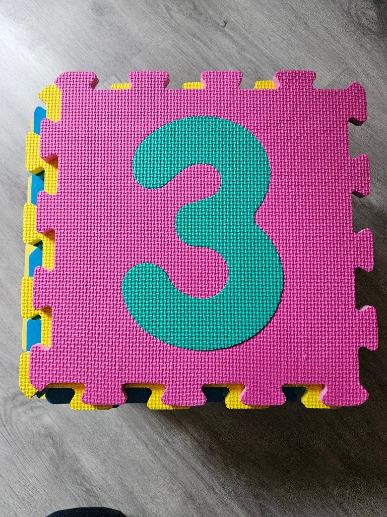 20 stuks foam puzzelmat in zeer goede staat, Ophalen of Verzenden, 10 tot 50 stukjes, Zo goed als nieuw, 0 tot 6 maanden