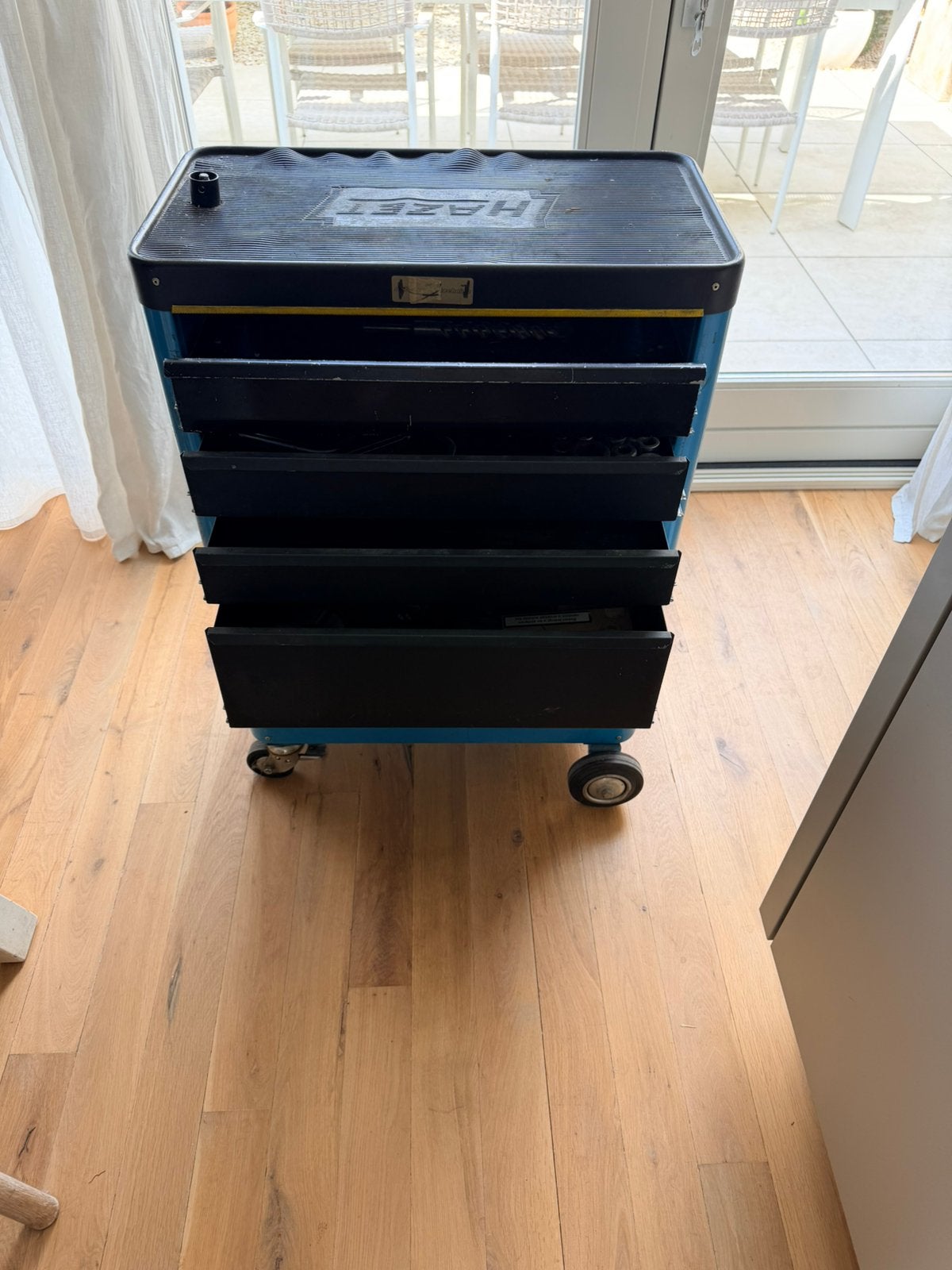 Hazet gereedschapswagen gereedschapskar, Ophalen, 5 laden of meer, Zo goed als nieuw, Minder dan 100 cm