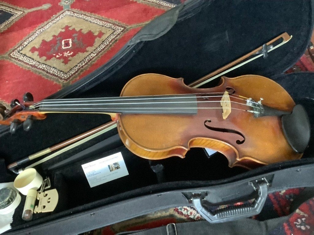Duitse antieke Viool 4/4, Muziek en Instrumenten, Ophalen, Gebruikt, Viool, 4/4-viool