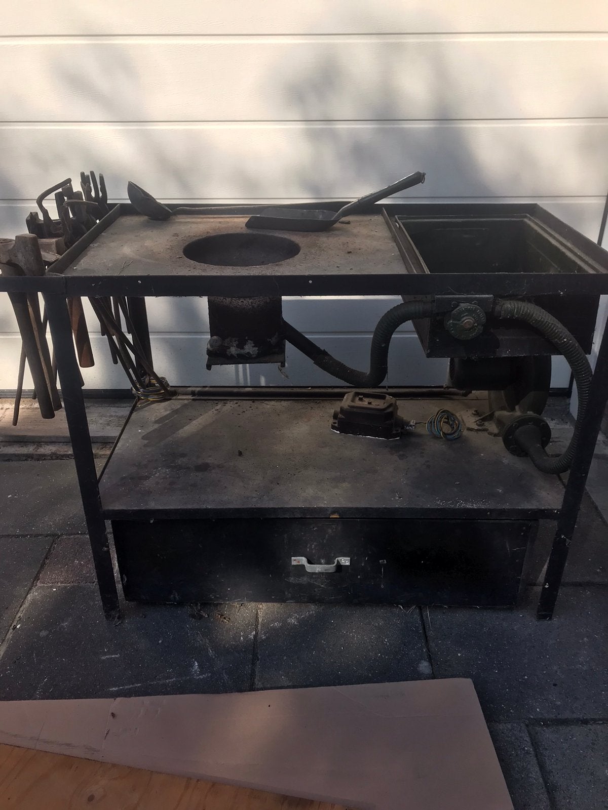 Smid set, Ophalen