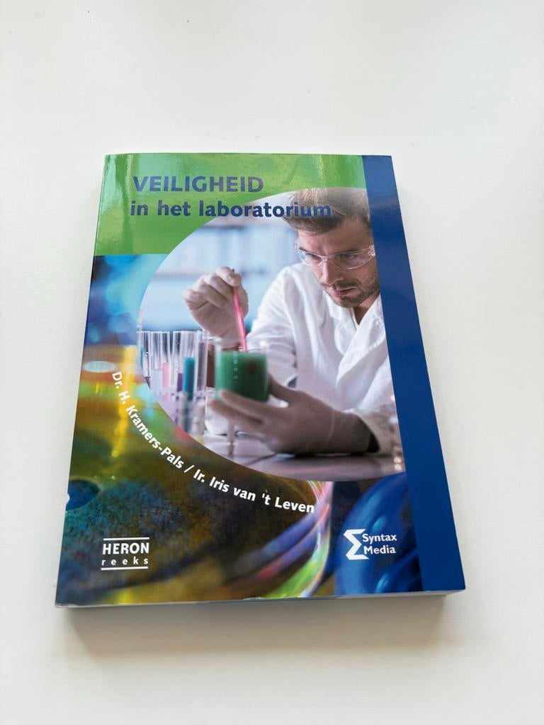 Veiligheid in het laboratorium - Dr. H. Kramers-Pals, Boeken, Studieboeken en Cursussen, Nieuw, HBO, Beta, Ophalen of Verzenden