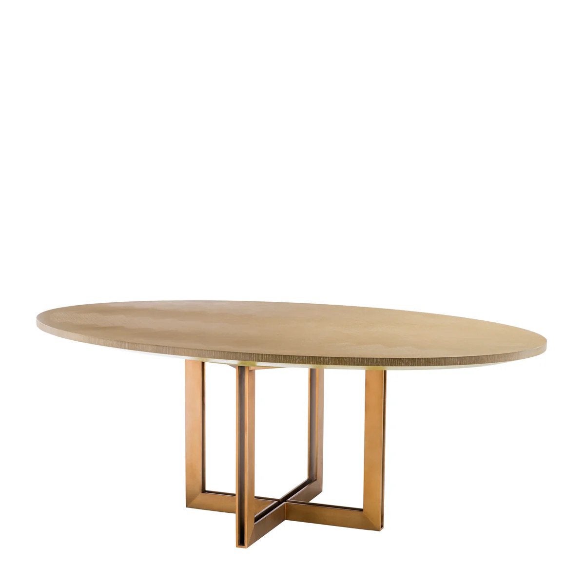 Melchior eettafel ovaal van eichhholtz, Ophalen, Nieuw, Ovaal, 200 cm of meer