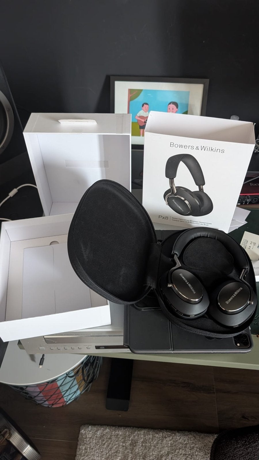 Bowers & Wilkins PX8 koptelefoon - Zo goed als nieuw, Audio, Tv en Foto, Bluetooth, Ophalen of Verzenden, Zo goed als nieuw, Over-ear