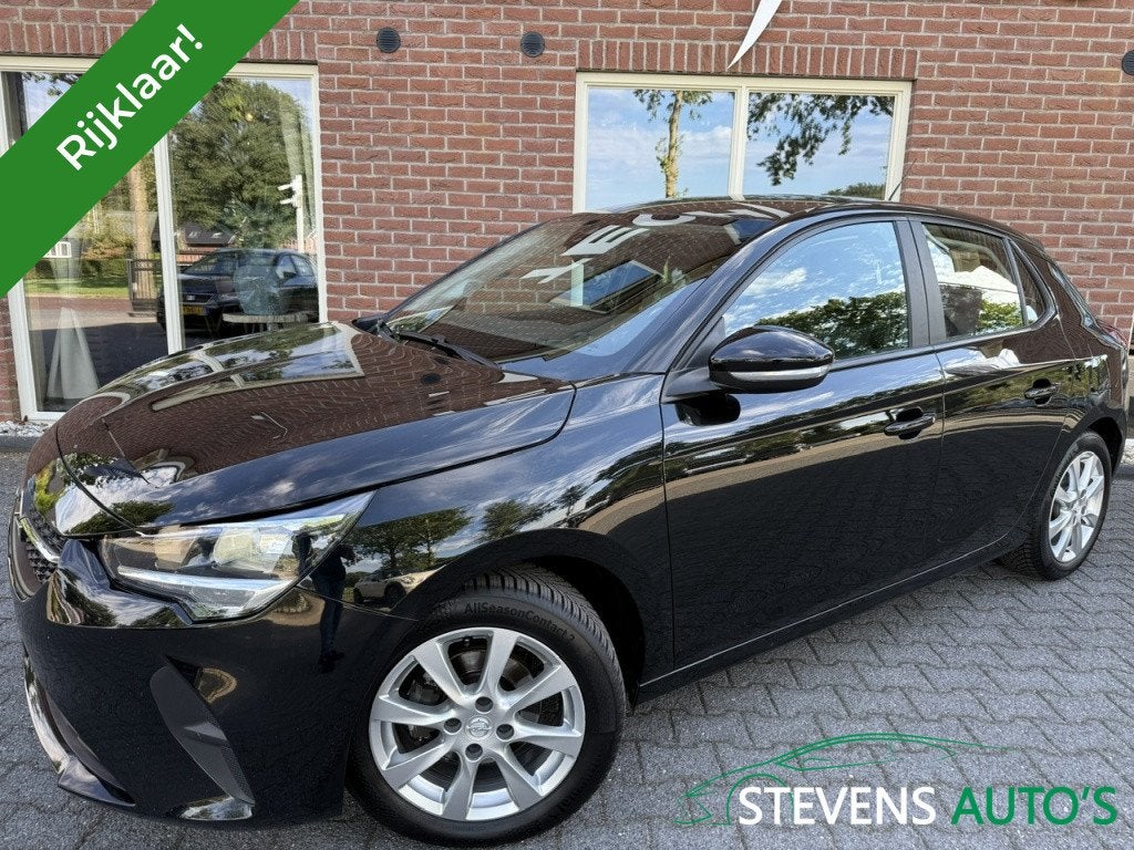 Opel Corsa 1.2 Edition NAVI / LMV / PDC / CRUISE / AIRCO / C, Stof, 1199 cc, Zwart, Origineel Nederlands
