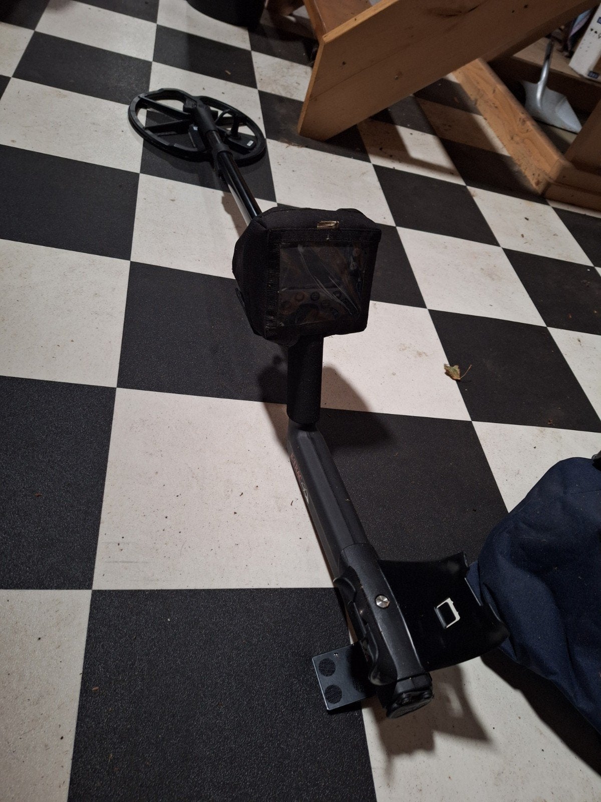 Metaaldetector Metaaldetector detector E-track Minelab, Ophalen, Discriminatie metaaldetectie, Gebruikt, 30 cm of minder