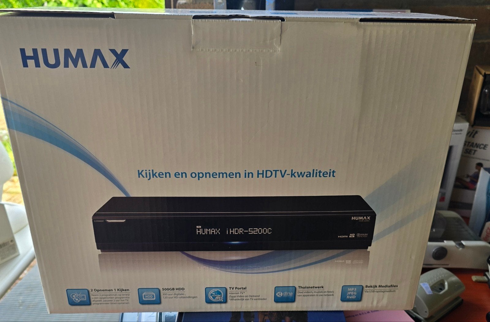 Humax iHDR-5200C HD Recorder 500GB, Ophalen of Verzenden, Gebruikt, Harddiskrecorder