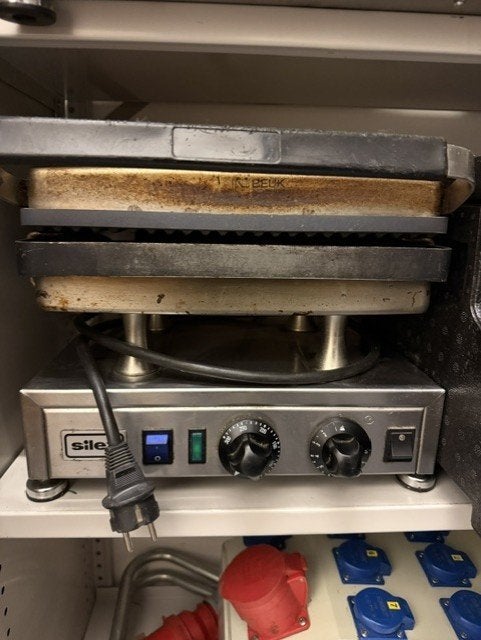 Occasion Silex contactgrill, Ophalen of Verzenden, Gebruikt