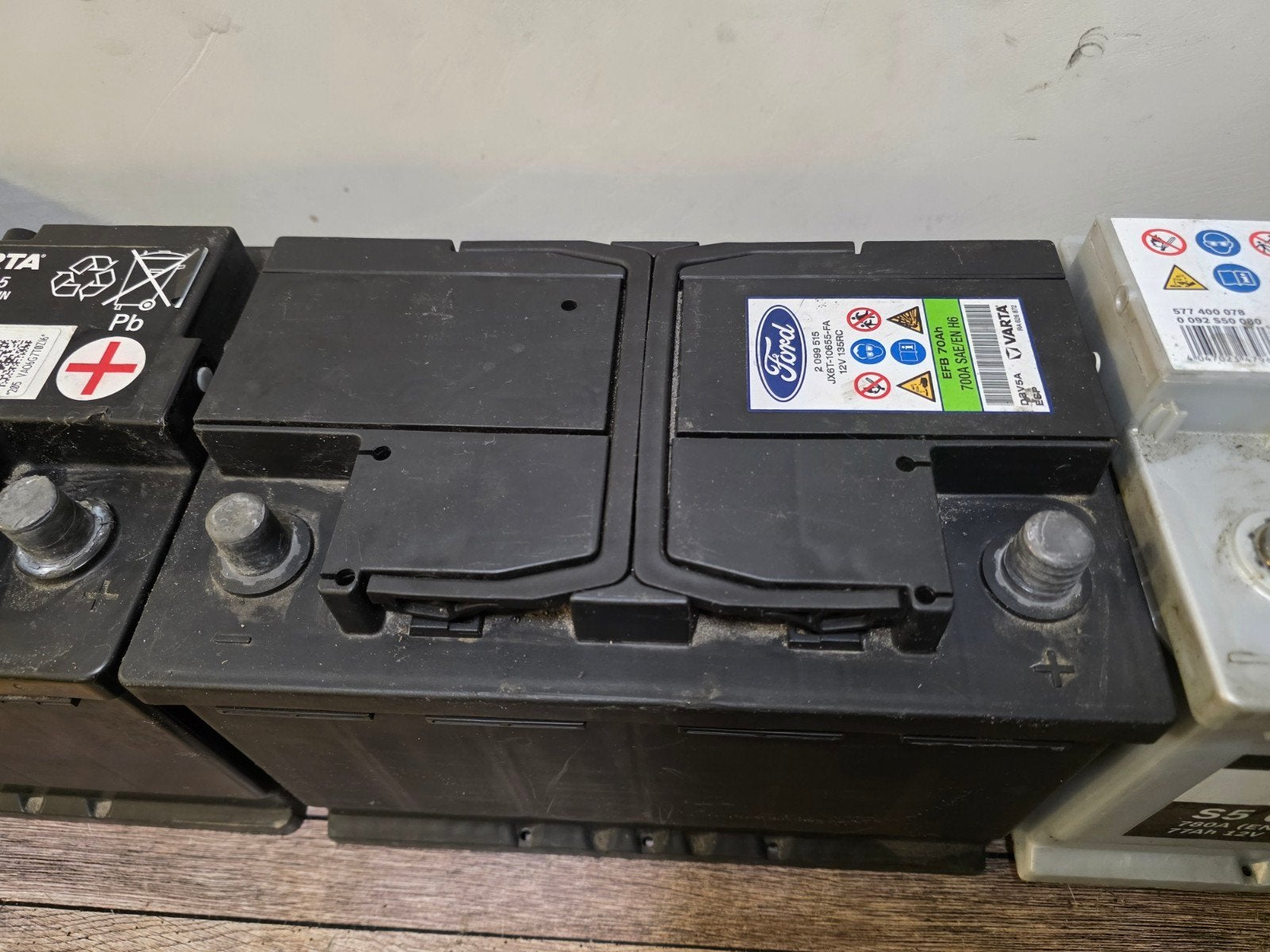 Ford 12v 70ah 700a auto accu, Gebruikt, ., ., Universele onderdelen