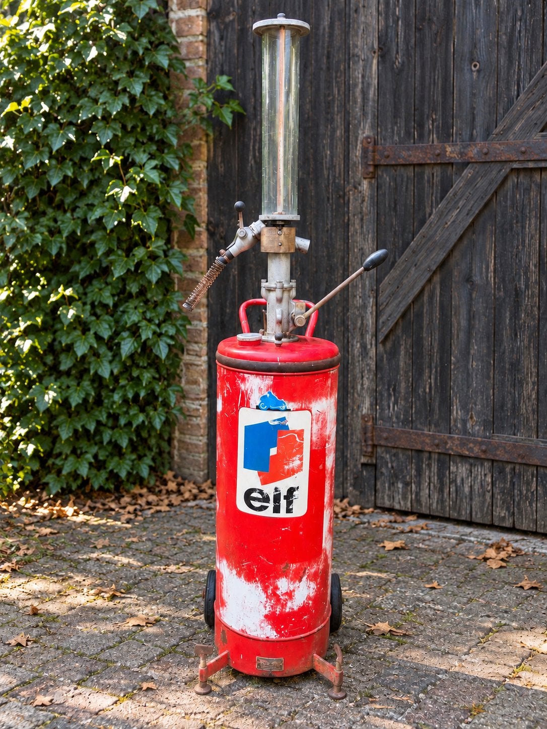 Vintage Elf 2-takt benzine oliepomp Jürgens & Wayne bereila, Ophalen