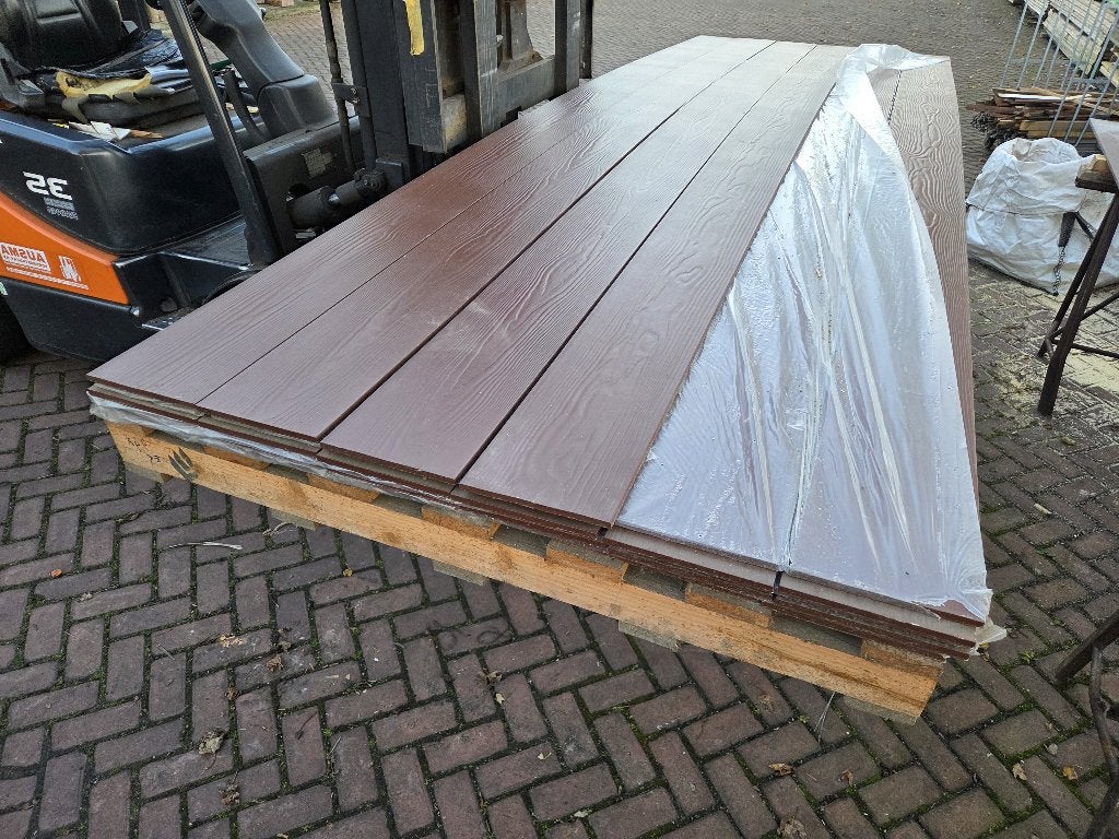 24 m2  Cedral sidings - nr: D98, Doe-het-zelf en Verbouw, Ophalen, Minder dan 25 mm, Nieuw, Plank