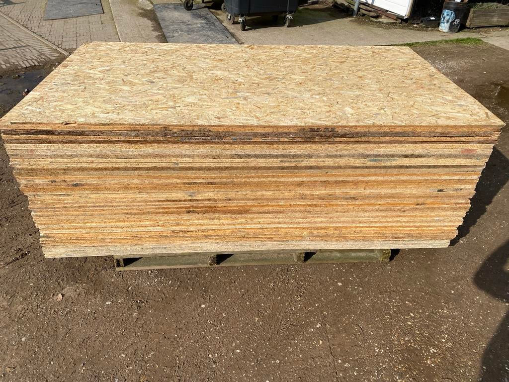 OSB platen - Diverse afmetingen en diktes, Doe-het-zelf en Verbouw, Hout en Planken, Zo goed als nieuw, Overige typen, Overige houtsoorten