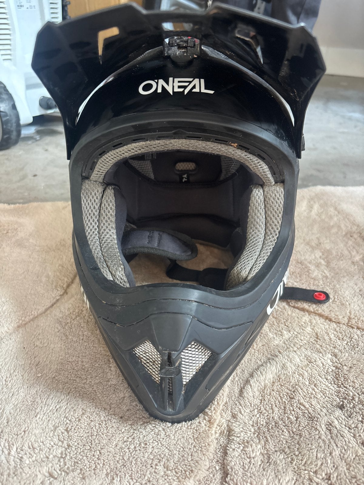 O'Neal Crosshelm Kindermaat YL- Schroefje mist, Ophalen of Verzenden, Tweedehands, Kinderen, Motorcrosskleding