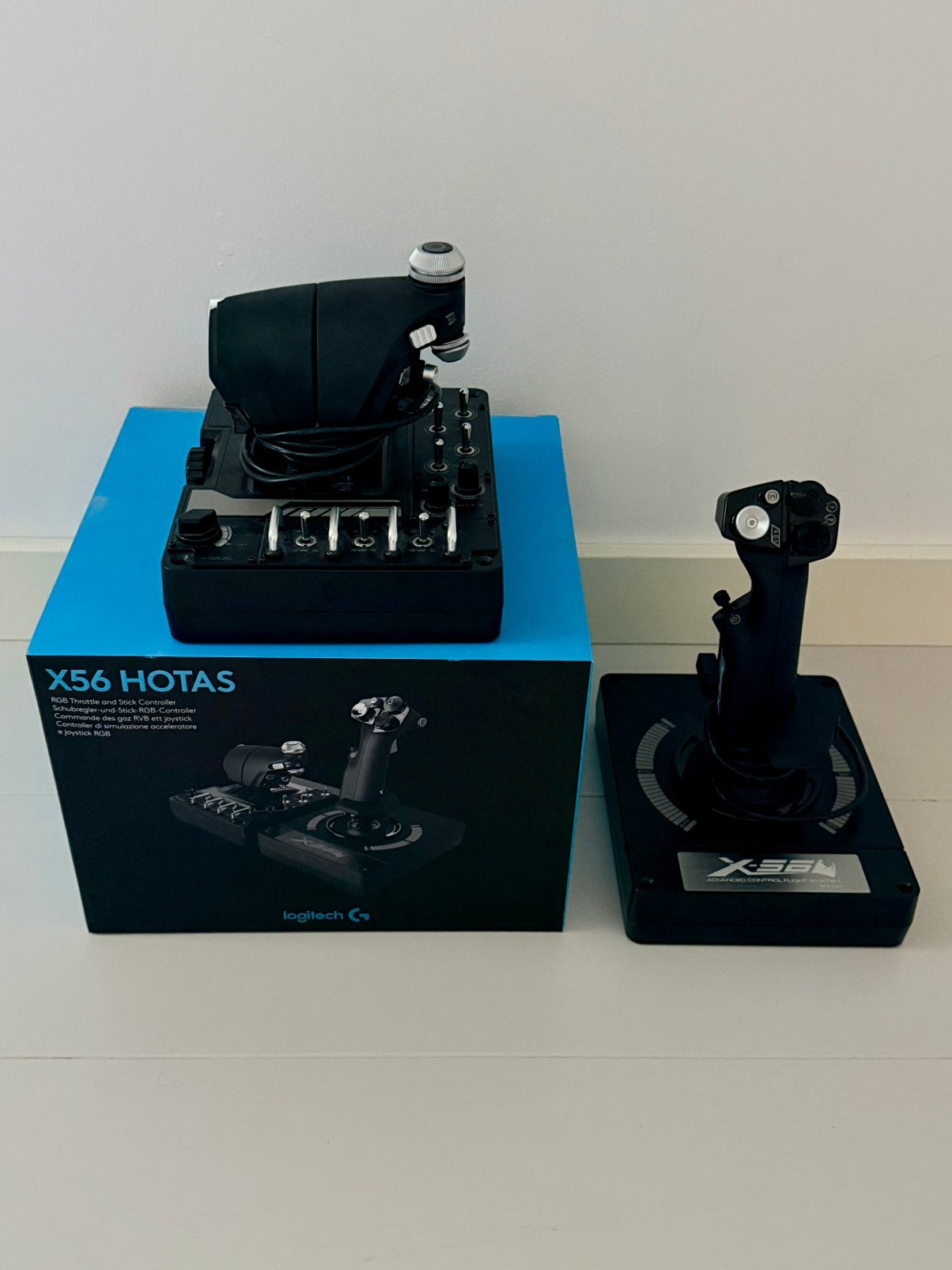 X56 hotas, Computers en Software, Joysticks, Ophalen of Verzenden, Zo goed als nieuw