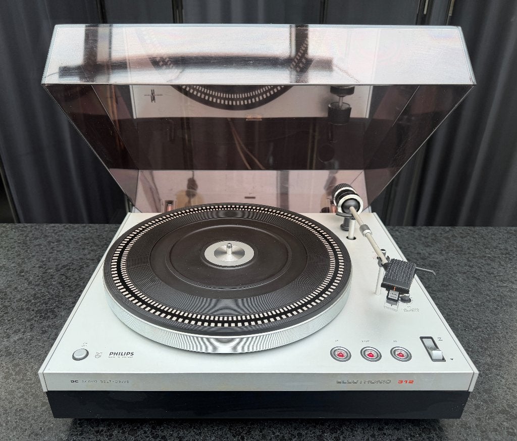 Prachtige gereviseerde Philips GA312 platenspeler, Audio, Tv en Foto, Platenspelers, Philips, Automatisch, Refurbished, Ophalen of Verzenden