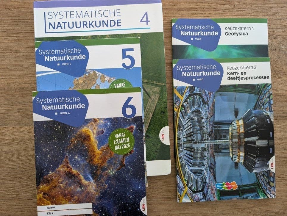 Systematische Natuurkunde VWO 4, 5, 6 + Keuzekaternen, Boeken, VWO, Natuurkunde, Ophalen of Verzenden, Nieuw