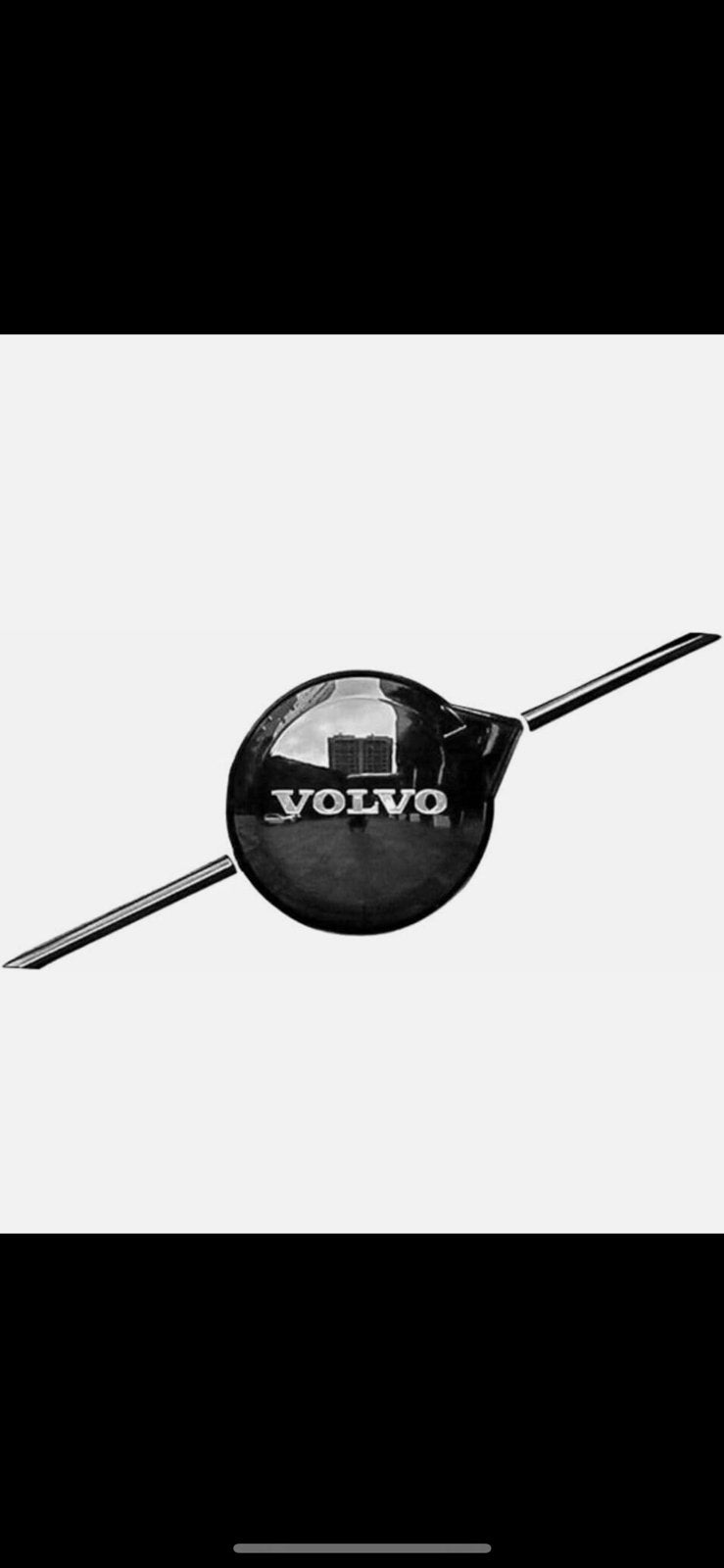 Volvo S60 V60 XC60 V90 S90 glossy black grille embleem logo, Ophalen of Verzenden