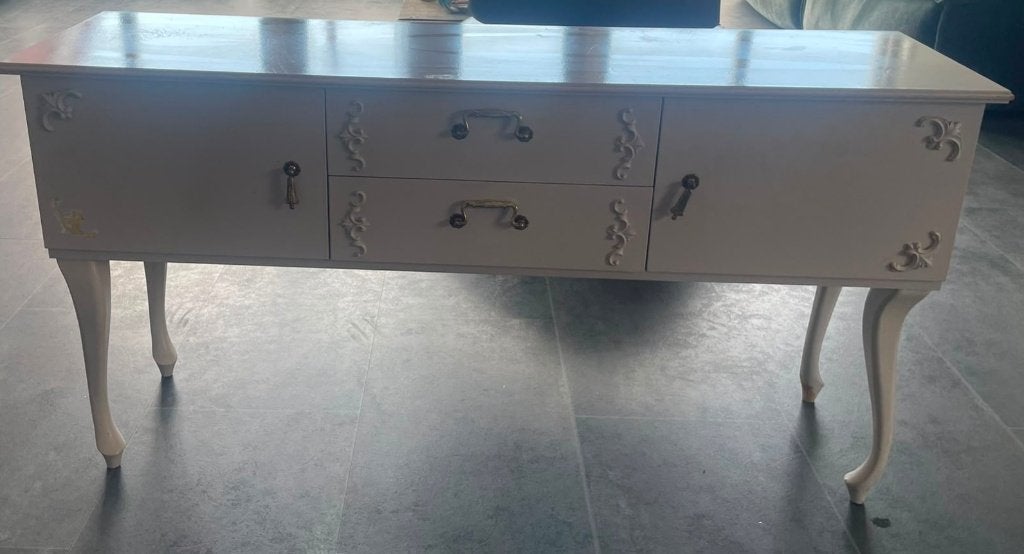 Vintage commode, Ophalen
