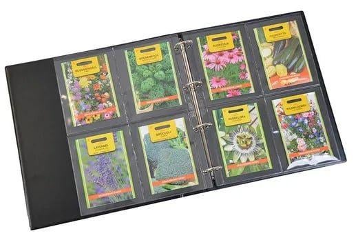 Hartberger Moestuinalbum voor opberging zaadjes, Ophalen of Verzenden, Verzamelmap