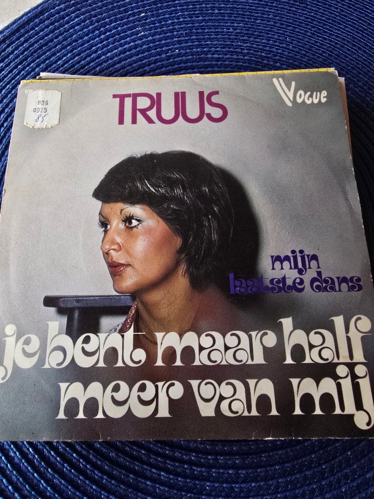 truus mijn laatste dans, Cd's en Dvd's, Vinyl | Nederlandstalig, Verzenden, Gebruikt, 7 inch, Levenslied of Smartlap