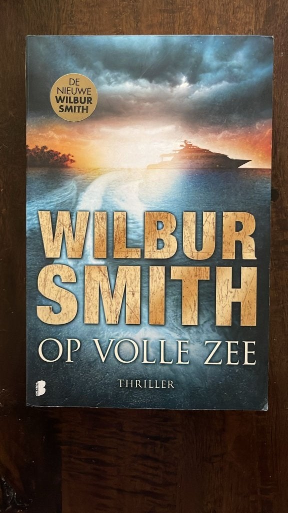 Boek: Op volle zee, Ophalen of Verzenden, Gelezen, Wilbur Smith, Nederland