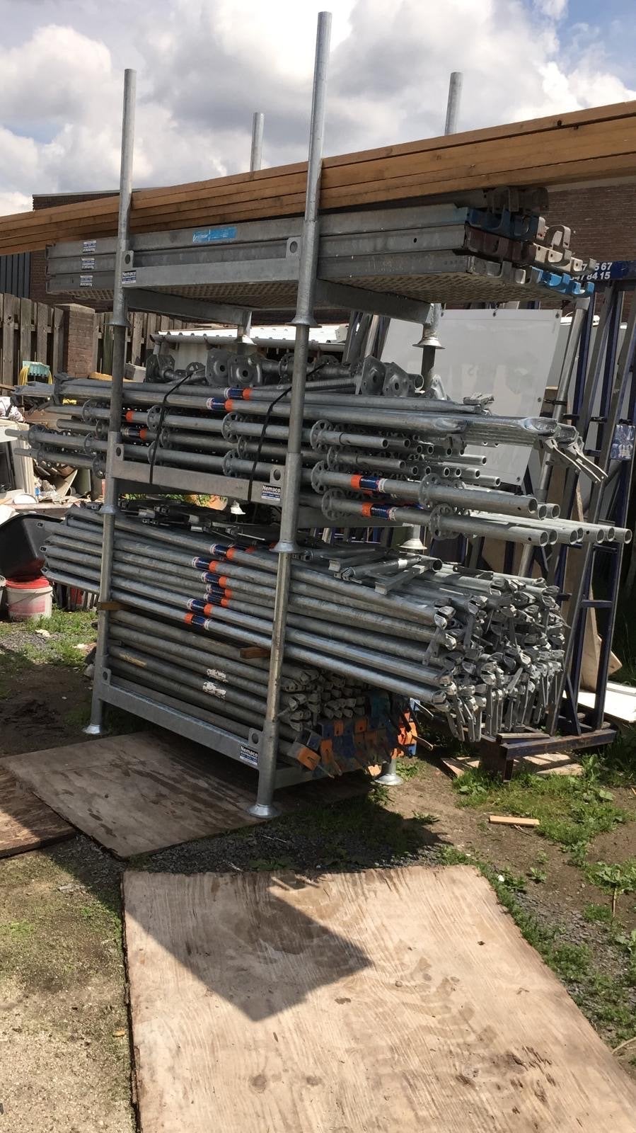 Systeemsteiger layer scafom, Ophalen of Verzenden, Gebruikt, Overige typen, 5 meter of hoger