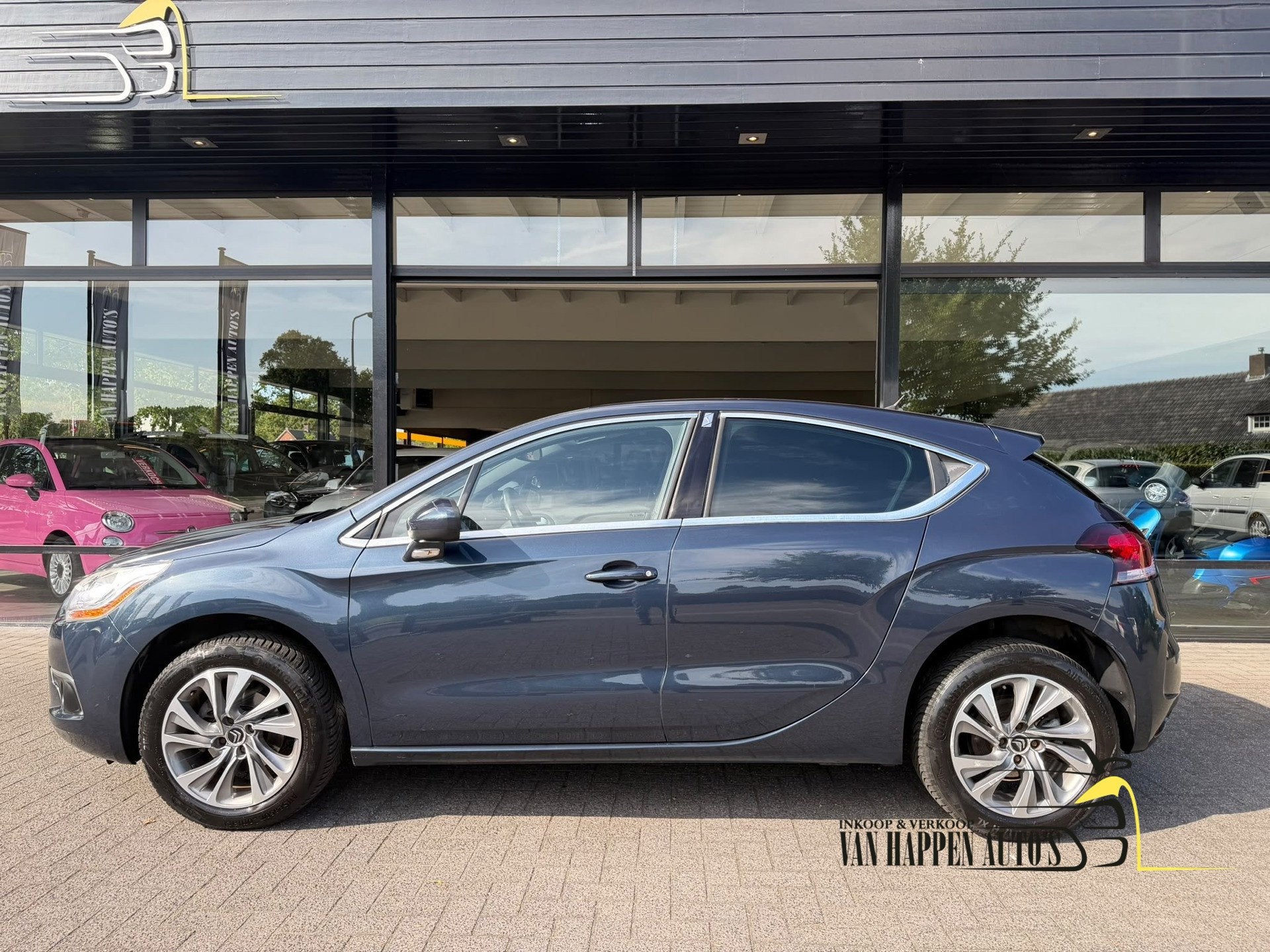 Citroen DS4 1.6 VTi So Chic / apk 9-2027, Auto's, Euro 5, Gebruikt, 4 cilinders, Blauw