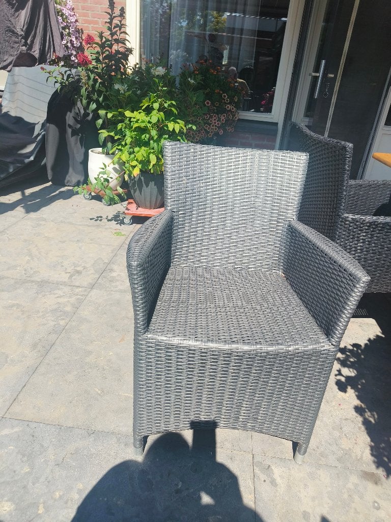 Tuinstoelen, Tuin en Terras, Tuinstoelen, Ophalen, Gebruikt, Kunststof, Stapelbaar