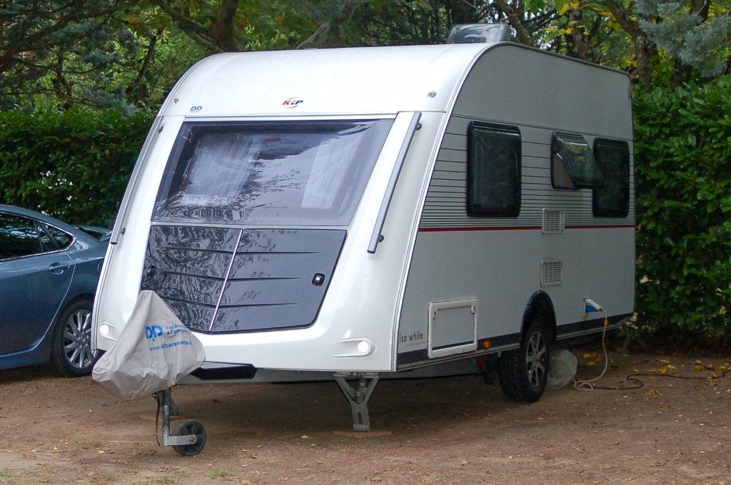 Te Koop : KIP Caravan ISA WHITE 44TDB incl Voorluifel Verona, Kip, Particulier, 5 tot 6 meter, Tot en met 4