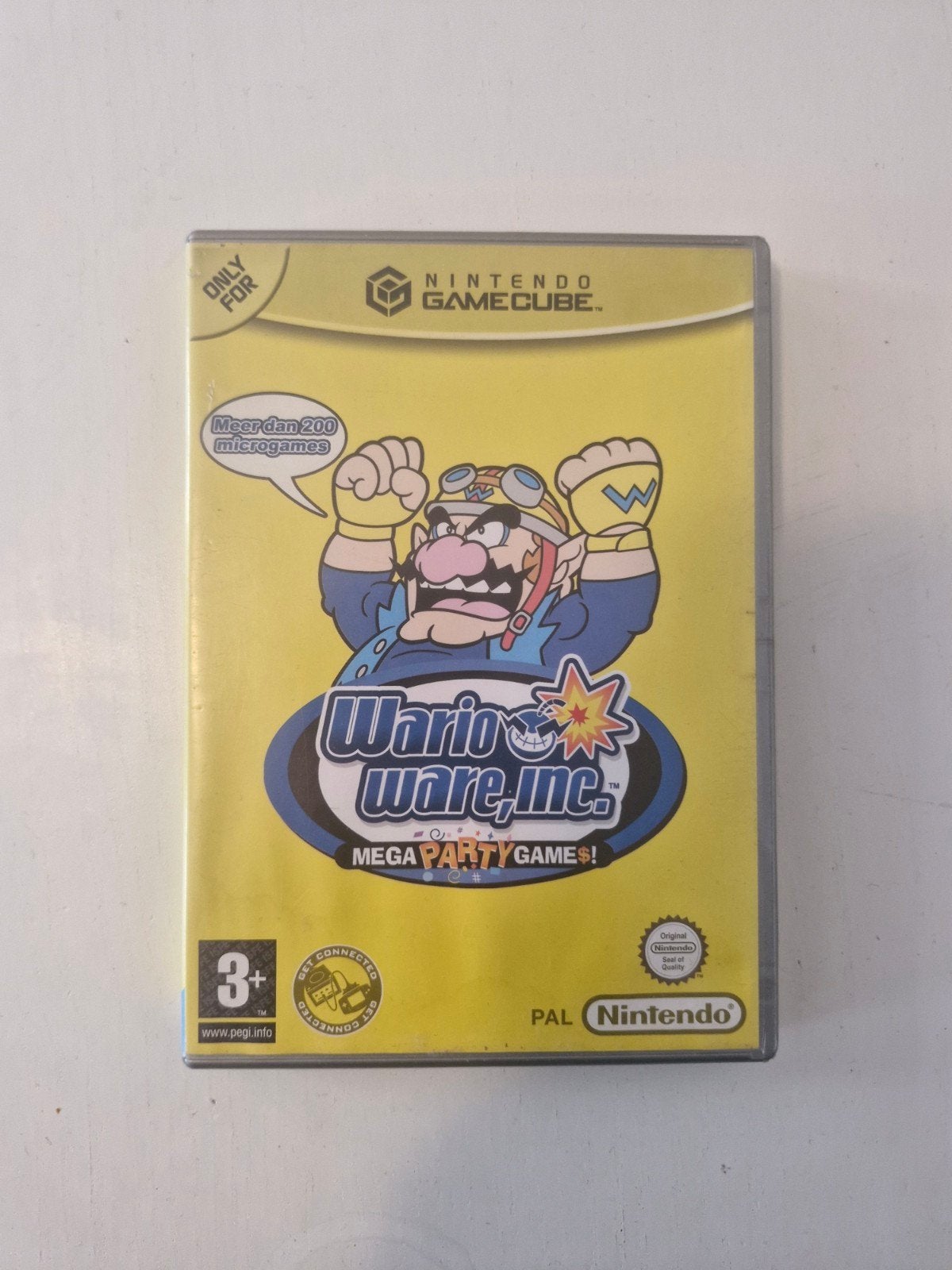 WarioWare, Inc.: Mega Party Games! - Nintendo GameCube, Spelcomputers en Games, Gebruikt, Overige genres, Eén computer, Ophalen of Verzenden