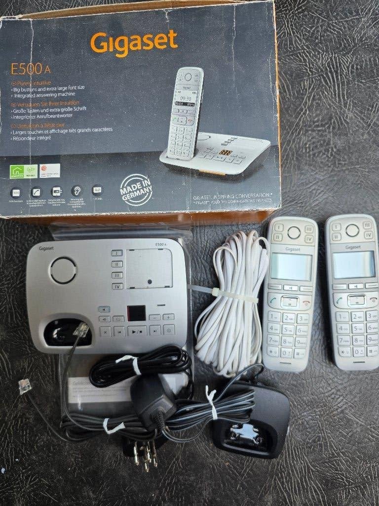 Telefoon Gigaset E500a, Ophalen of Verzenden, Zo goed als nieuw, Grijs
